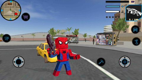 方块蜘蛛侠英雄 1.0 安卓版