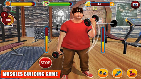 肥胖男孩在健身游戏 1.0.1 安卓版