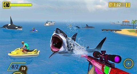 鲨鱼狩猎动物射击 1.0 安卓版