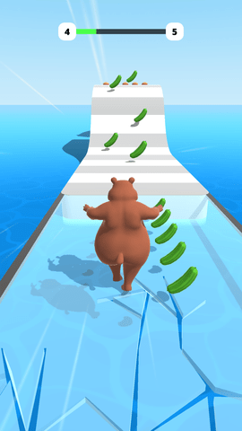 熊吃黄瓜的跑酷游戏 1.10.0 安卓版
