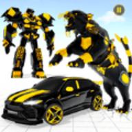 黑豹机器人警车（Panther Robot Transform）