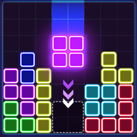 发光方块拼图 (Glow Block Puzzle)